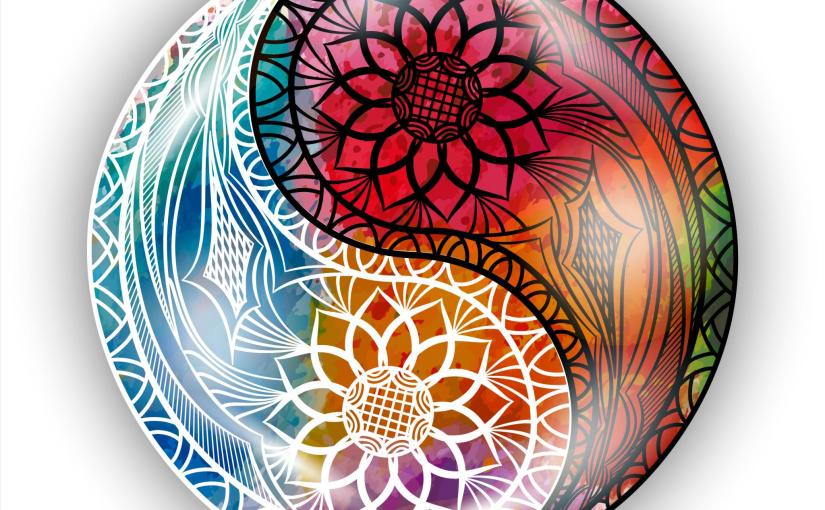 Tantric Kundalini yoga showing rising chakra energy and non-dual meditation