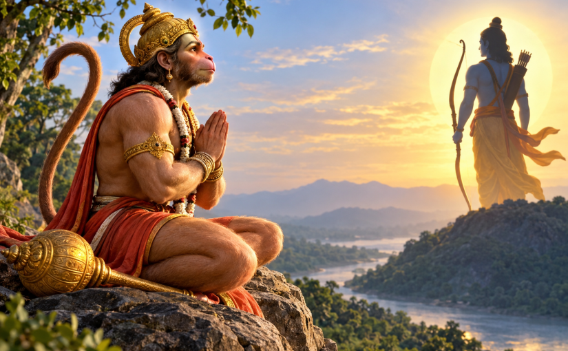 Hanuman as Monkey God: The Deeper Meaning of “Tumharo Bhajan Ram Ko&nbsp;Paave”